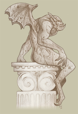 granite gargoyle