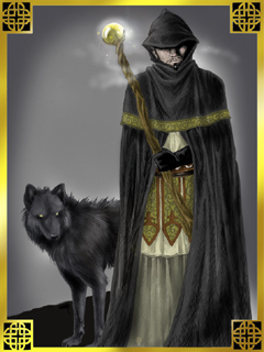 Meraud, the Black Wolf God