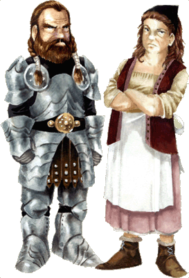 Dwarf Male and Female