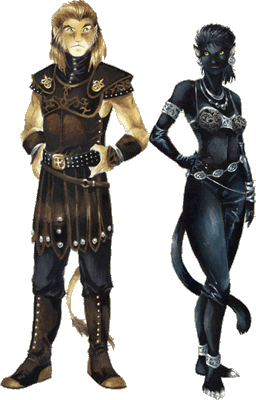 Prydaen Male and Female