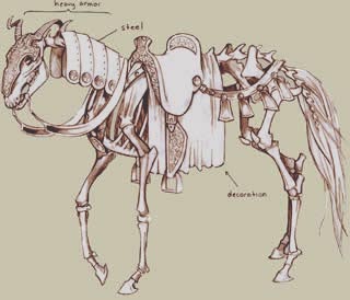 skeletal warhorse